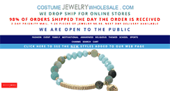 Desktop Screenshot of costumejewelrywholesale.com